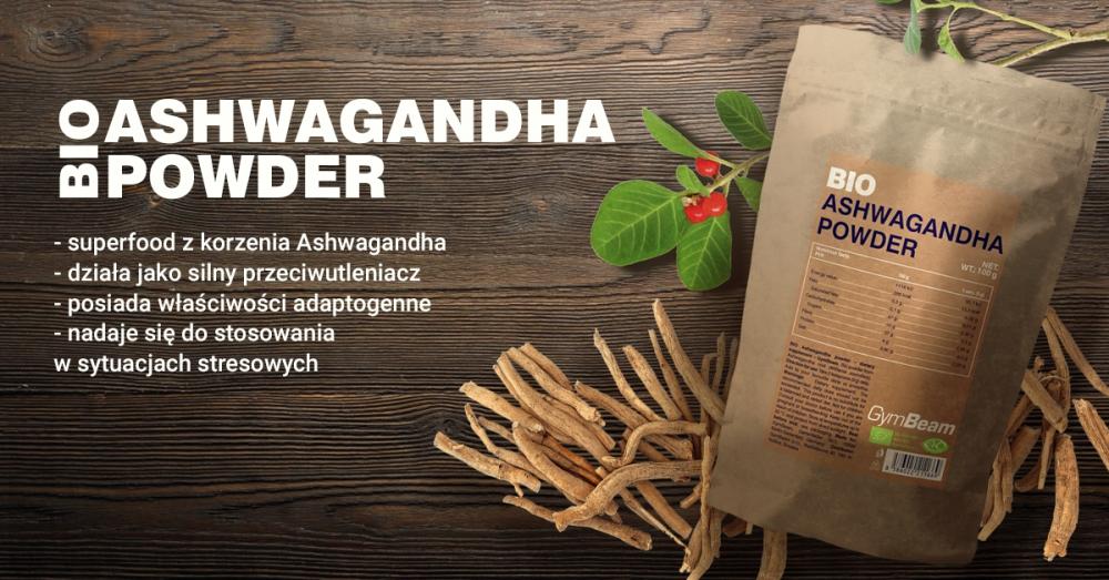 BIO Ashwagandha powder - GymBeam