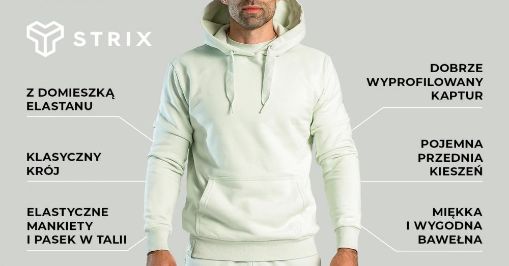 Mikina Hoodie Aster Moon Grey - STRIX