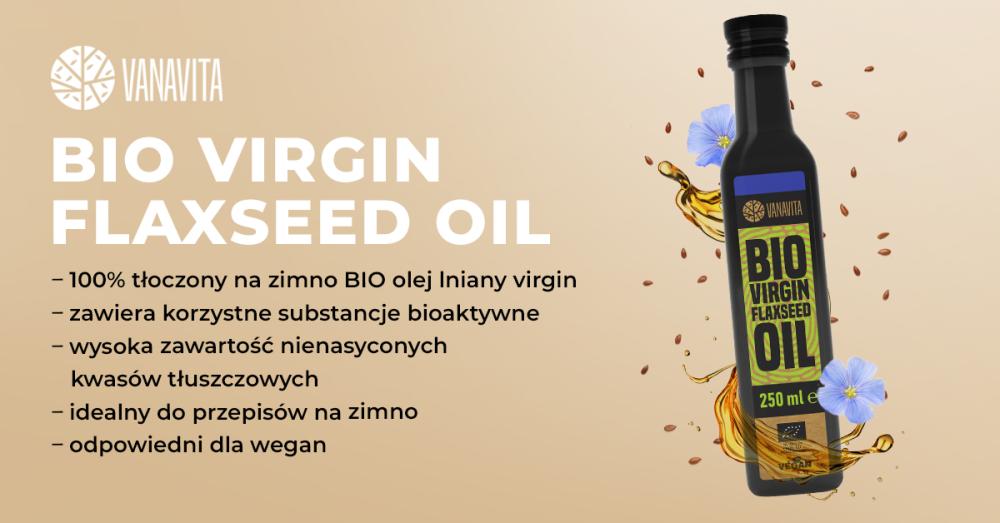 BIO Flaxseed Oil - VanaVita