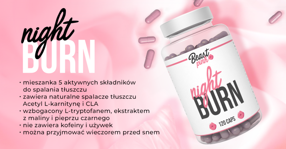 Night Burn Fat Burner - BeastPink