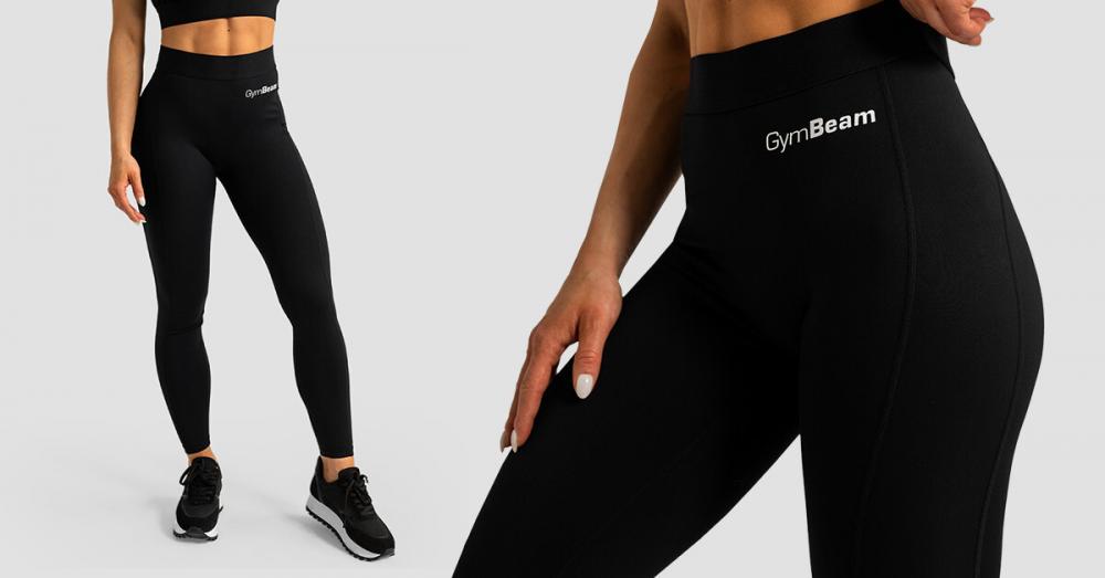 Damskie legginsy Limitless Black - GymBeam