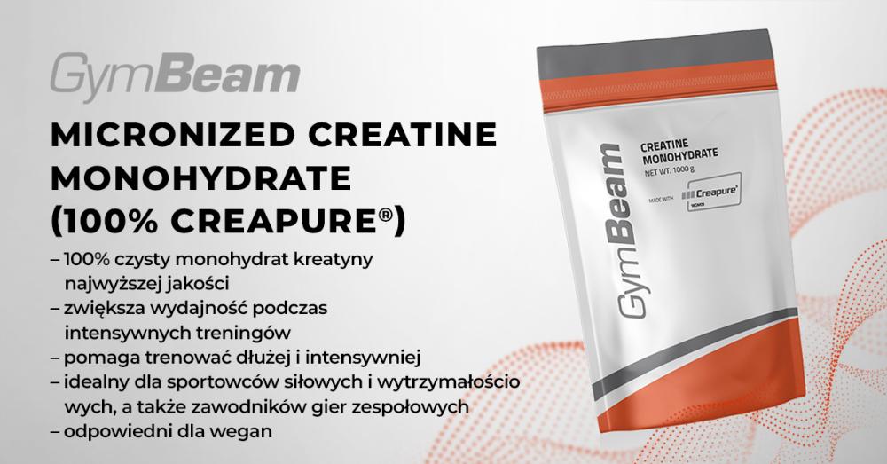 Micronized Creatine Monohydrate (100% Creapure®) - GymBeam