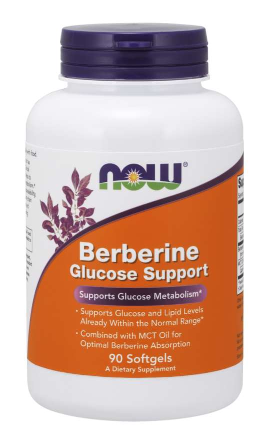 Berberyna Wsparcie metabolizmu glukozy - NOW Foods