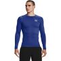 Men´s  T-shirt HG Armour Comp LS Blue - Under Armour