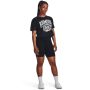 Damski Crop Top Collegiate Crest SS Grey - Under Armour