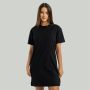 Damska sukienka T-shirt ALPHA Black - STRIX