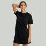 Damska sukienka T-shirt ALPHA Black - STRIX