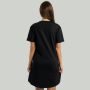 Damska sukienka T-shirt ALPHA Black - STRIX