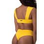 Miami Retro Bikini górna część Yellow - NEBBIA