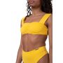 Miami Retro Bikini górna część Yellow - NEBBIA