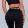 Damskie legginsy Simple Black - GymBeam