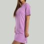 Damska sukienka T-shirt ALPHA Amethyst - STRIX