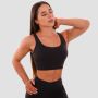 Biustonosz sportowy Cut-Out Black - GymBeam