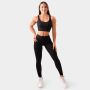 Biustonosz sportowy Cut-Out Black - GymBeam