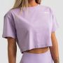 Damska koszulka Cropped Limitless Lavender - GymBeam