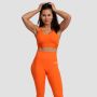 Damskie legginsy z wysokim stanem Limitless Orange - GymBeam