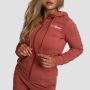 Damska bluza z kapturem Zip Up Limitless Cinnamon - GymBeam