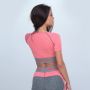 Sportowy top Ultrafit Heather Pink - GymBeam