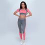 Sportowy top Ultrafit Heather Pink - GymBeam