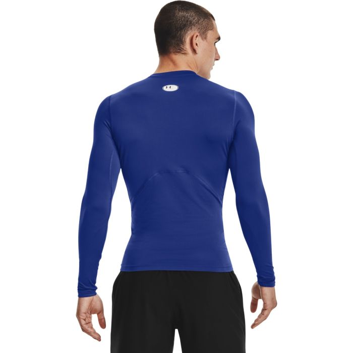 Men´s  T-shirt HG Armour Comp LS Blue - Under Armour