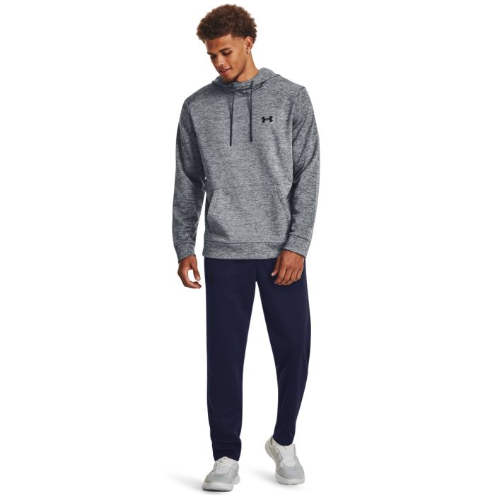 Męska bluza z kapturem Fleece Twist HD Grey - Under Armour