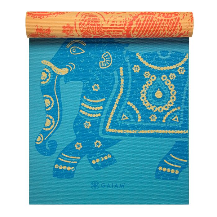 Dwustronna mata do jogi Elephant - Gaiam