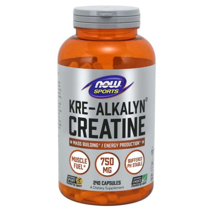 Kre-Alkalyn® Kreatyna - NOW Foods