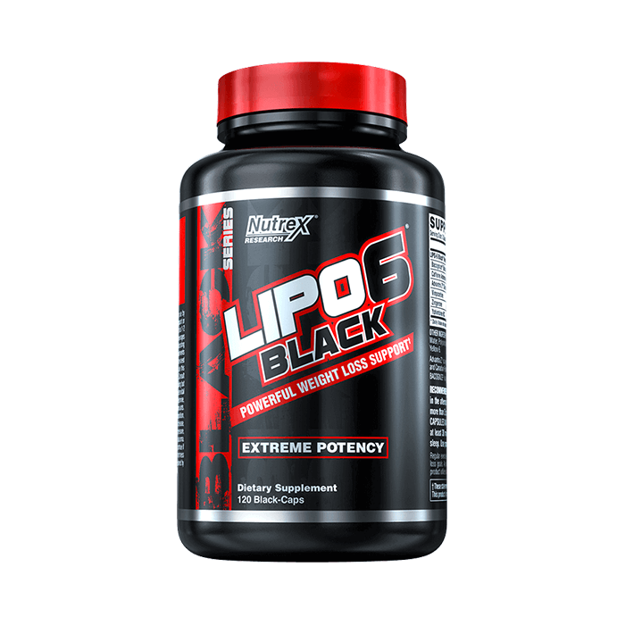 Lipo 6 Black 120 kaps - Nutrex