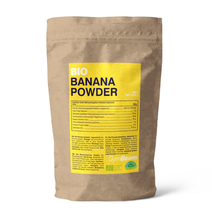 BIO Banan w proszku 200 g - GymBeam