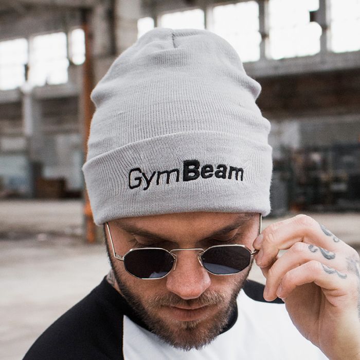 Czapka zimowa Beanie Grey - GymBeam