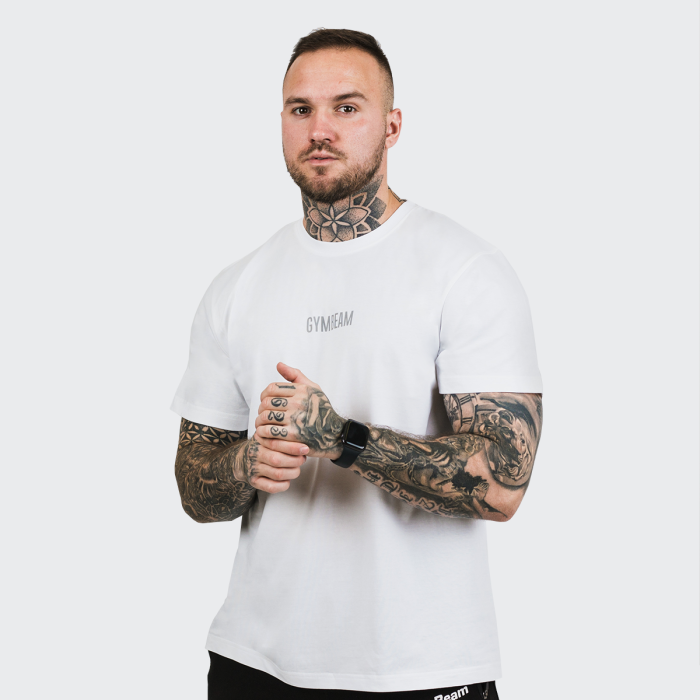 Koszulka FIT White - GymBeam