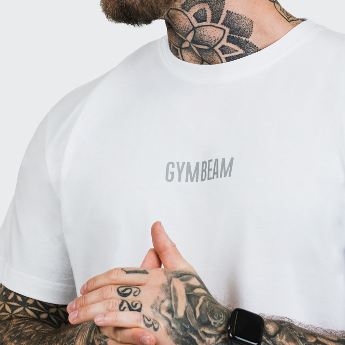 Koszulka FIT White - GymBeam