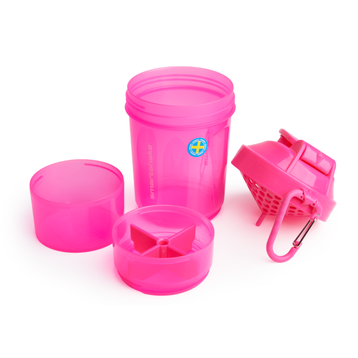 Szejker wielopoziomowy SmartShake Original Pink 600 ml - SmartShake