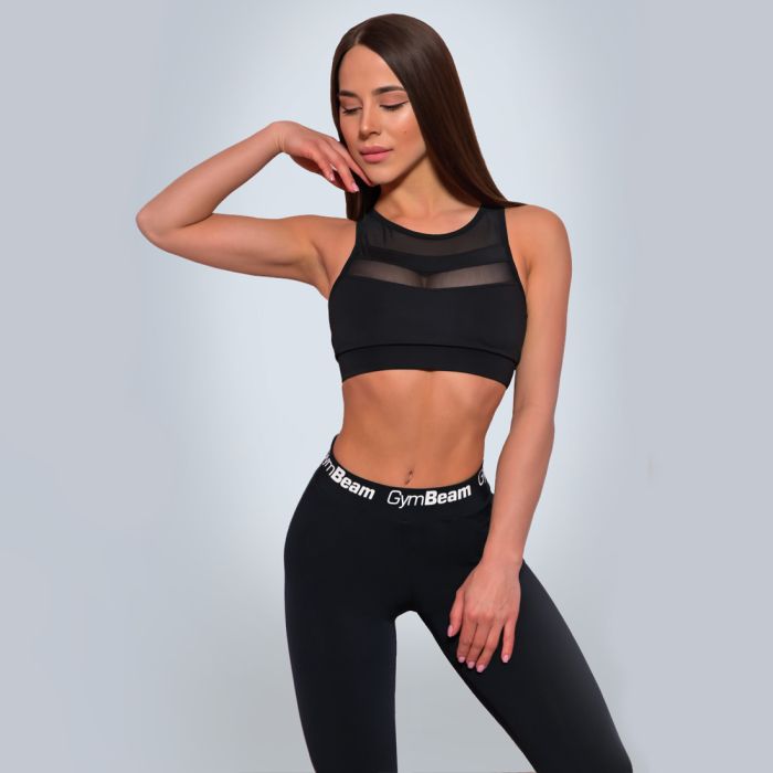 Damskie legginsy Simple Black - GymBeam