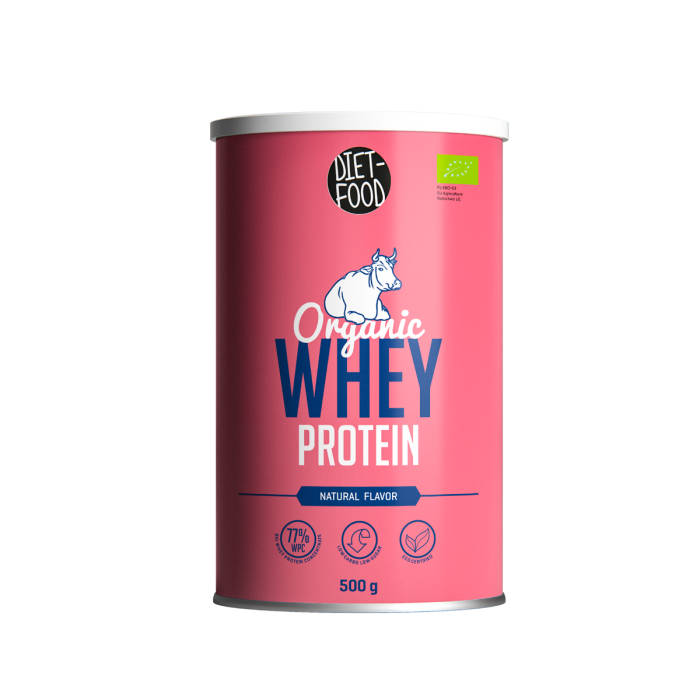 Organic Whey Protein 500 g - Diet Food