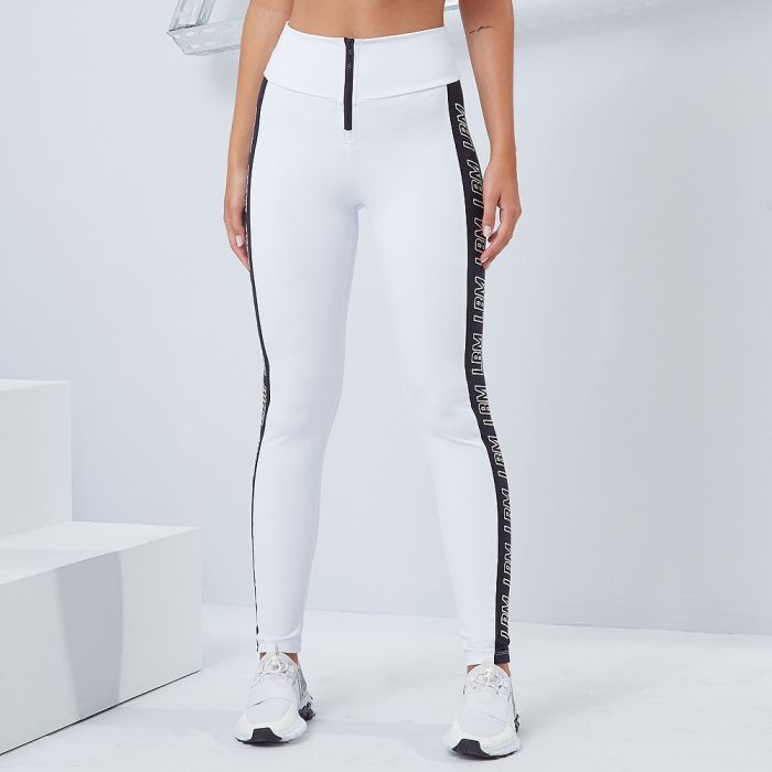 Legginsy damskie Essential LBM White - LABELLAMAFIA