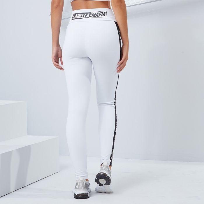 Legginsy damskie Essential LBM White - LABELLAMAFIA