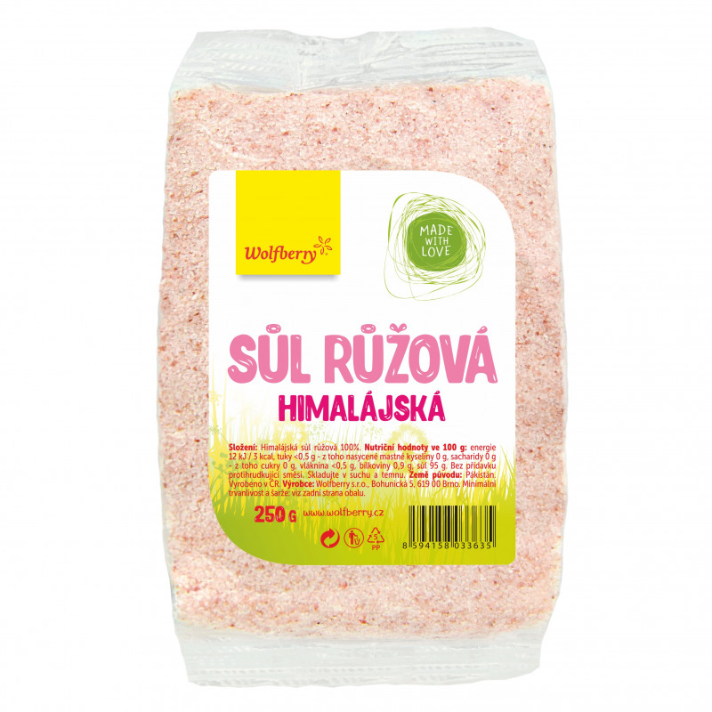 Różowa sól himalajska - Wolfberry