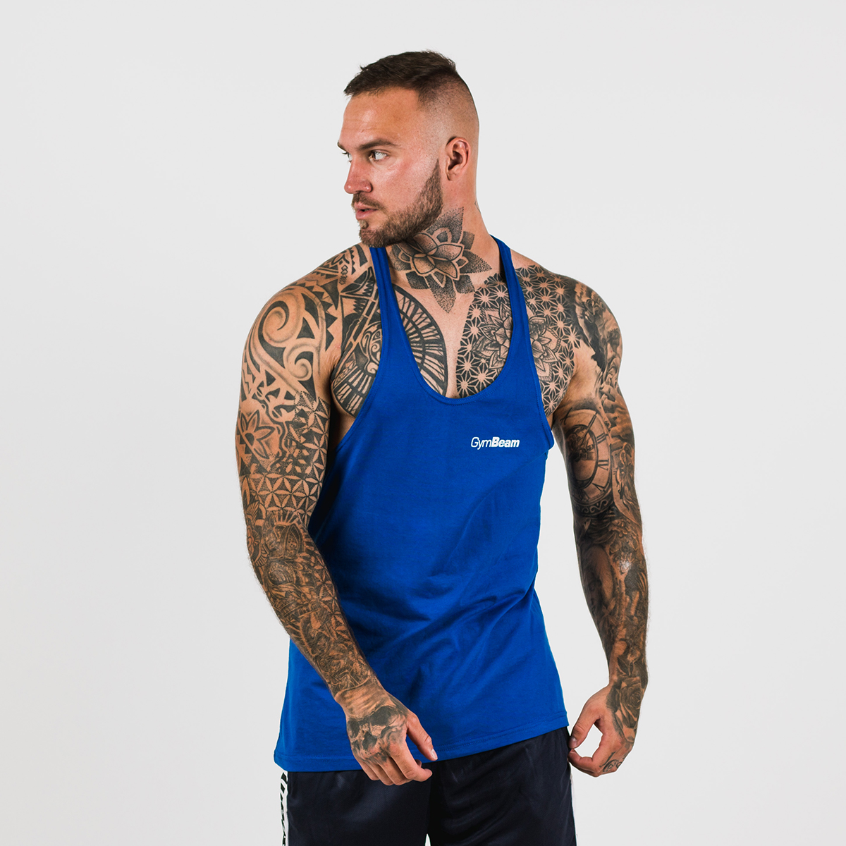 Podkoszulek Stringer Dark Blue - GymBeam