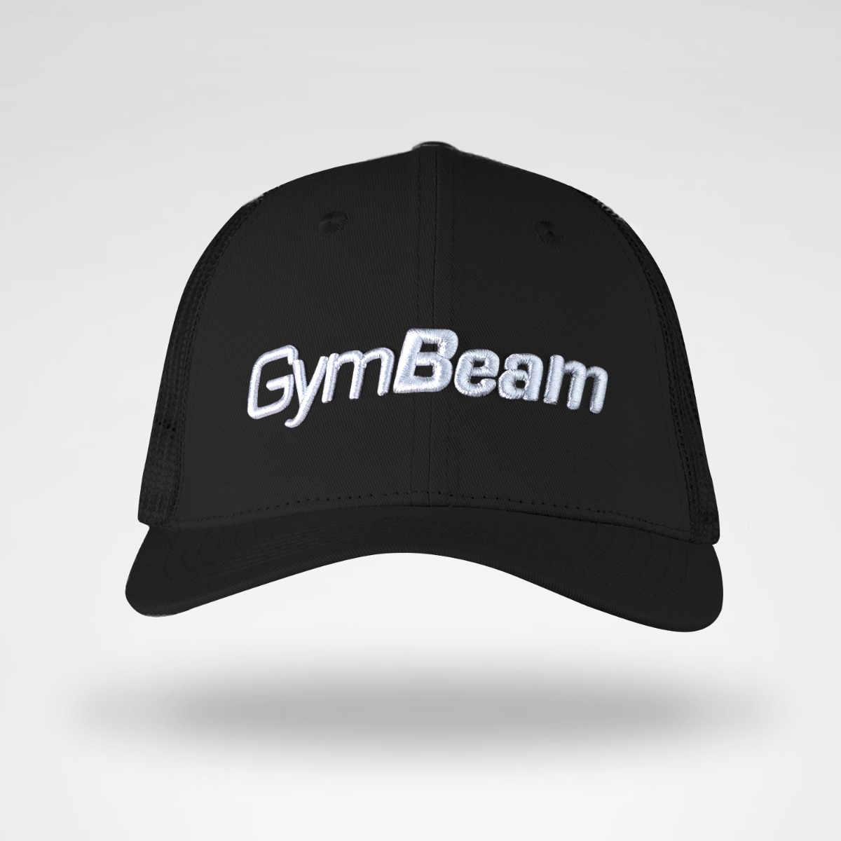 Bejsbolówka Mesh Panel Cap Black - GymBeam