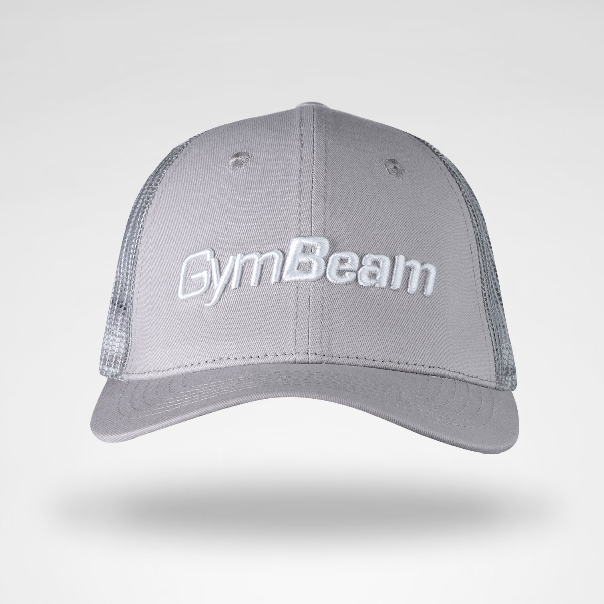 Bejsbolówka Mesh Panel Cap Grey - GymBeam