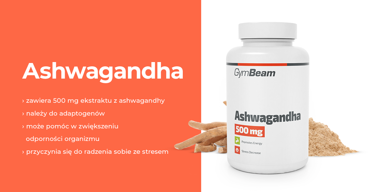 Ashwagandha 90 caps - GymBeam