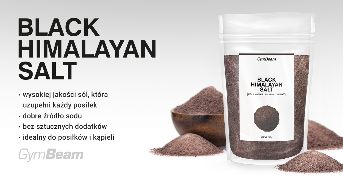 Black Himalayan Salt - Fine - GymBeam