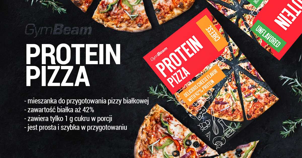 Proteínová Pizza 500 g - GymBeam