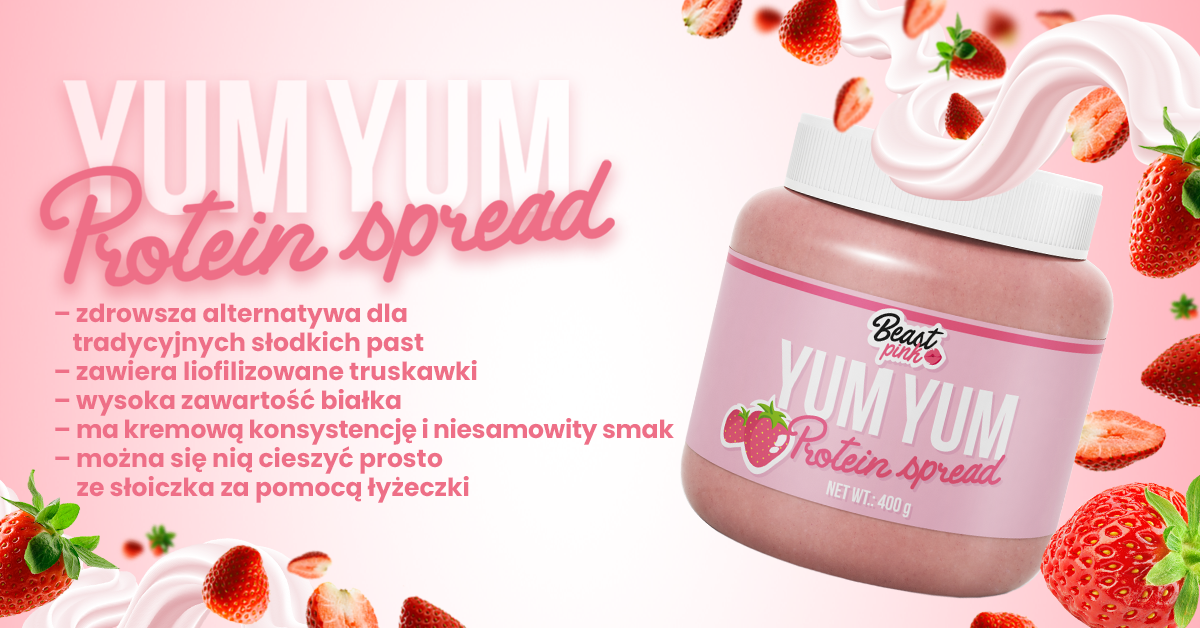 Yum Yum Protein Spread - BeastPink