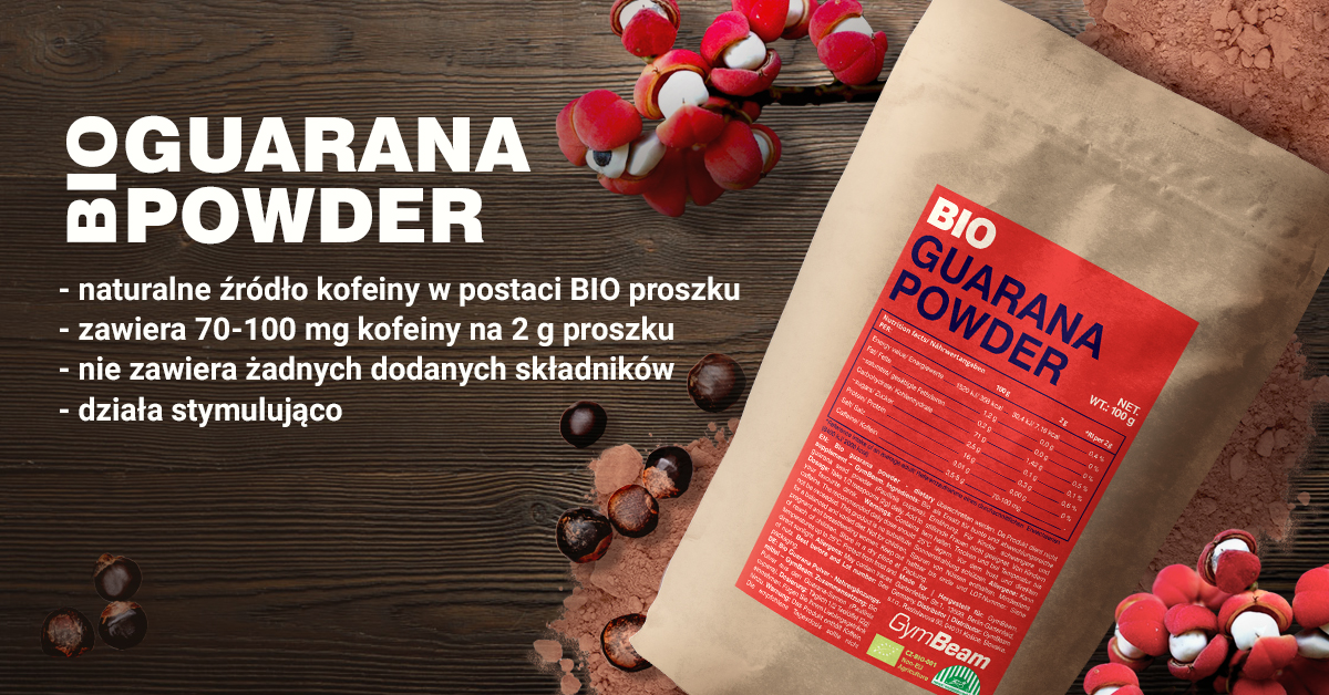 BIO Guarana Powder - Gymbeam