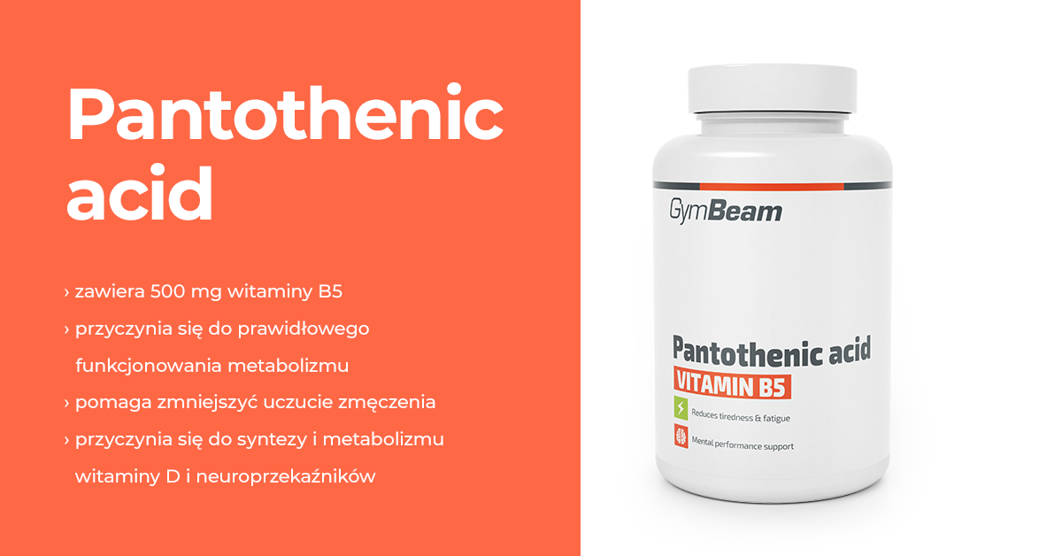 Pantothenic Acid - GymBeam